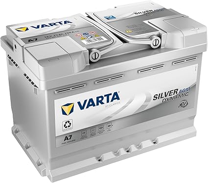 VARTA Silver Dynamic AGM A7 (E39) – High-Performance 12V 70Ah 760A Starter Battery