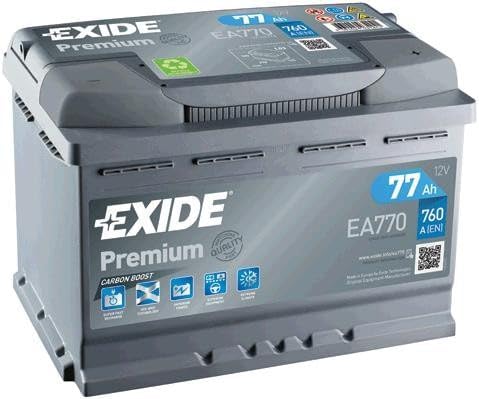 Exide EA770 12V 77Ah Premium Starting Battery