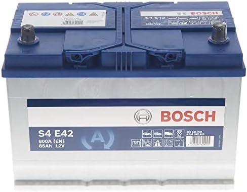 Bosch S4E42 12V 85Ah EFB Car Battery – 800A, Start-Stop Compatible