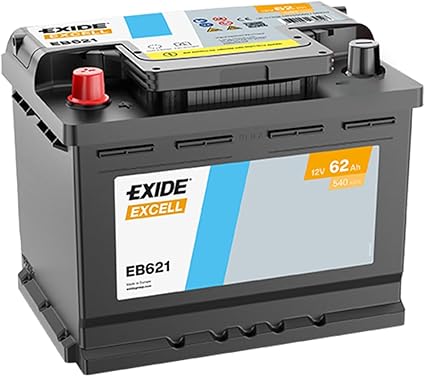 Exide EB621 62Ah Starter Car Battery – Reliable Power