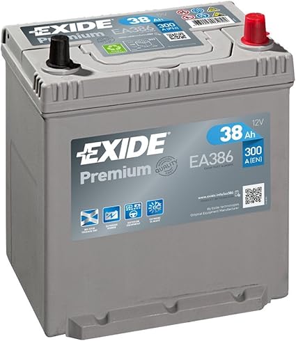 Exide EA386 Starter Battery – High Performance