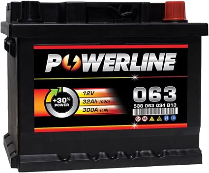 063 Powerline Car Battery 12V
