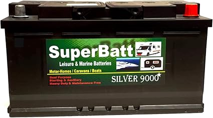 SuperBatt AGM1200 12V 140Ah Deep Cycle AGM Battery