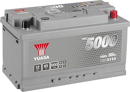Yuasa YBX5110 Silver 12V 85Ah 800CCA Car Battery