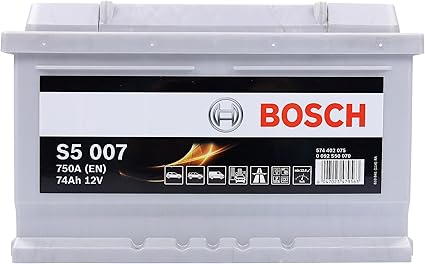 VW Golf Battery Replacement: Which Battery Type (027 or 096) Fits Your Car? 4 Bosch S5007 - Car Battery - 74A/H - 750A - Lead-Acid Technology - for Vehicles without Start/Stop System