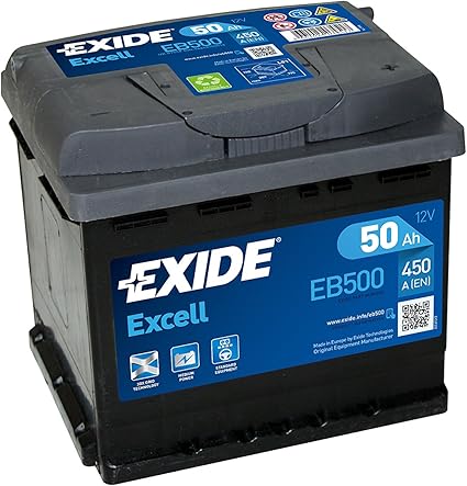 Exide EB500 50Ah 12V Starter Battery