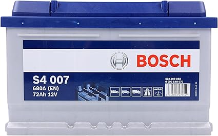 VW Golf Battery Replacement: Which Battery Type (027 or 096) Fits Your Car? 6 Bosch S4007 - Car Battery - 72A/H - 680A - Lead-Acid Technology - for Vehicles without Start/Stop System