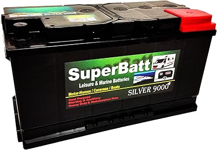 SuperBatt LM110 12V 110Ah Deep Cycle Leisure Battery – Caravan & Marine