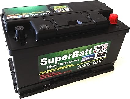 SuperBatt S100 12V 100Ah Deep Cycle Leisure Battery
