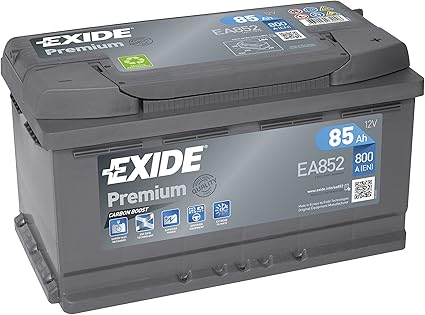 Exide Premium EA852 12V 85Ah 800A Car Battery