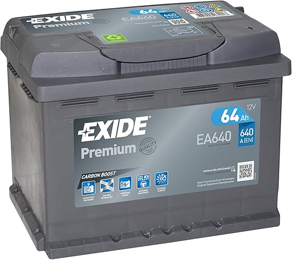 Exide EA640 12V Starter Car Battery