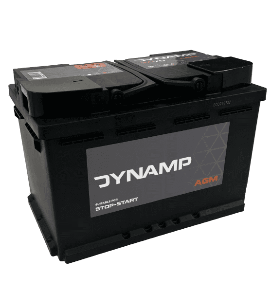 Dynamp DA70 AGM Start-Stop 70Ah 760CCA 12V Car Battery Type 096