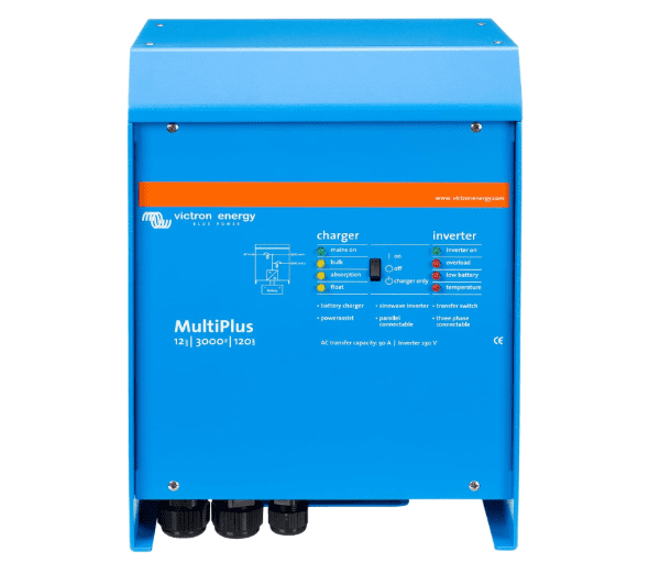 Victron Energy MultiPlus 3000VA 12V 230V Inverter Charger (120A, 50A Switch)