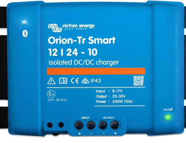 Victron Energy Orion-Tr Smart 12/24V 10A 240W Isolated DC-DC Charger (Bluetooth)