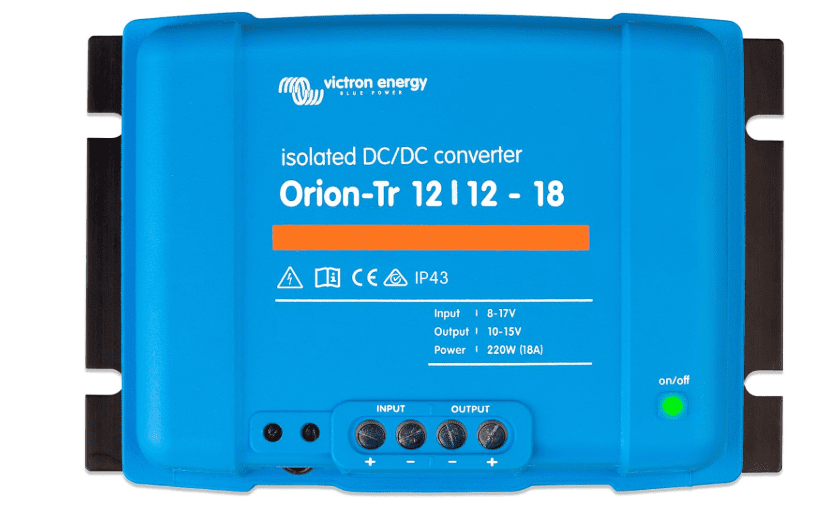 Victron Energy Orion-Tr IP43 12V-12V 18A (220W) Isolated DC-DC Converter 1 Victron Energy Orion-Tr IP43 12V-12V 18A (220W) Isolated DC-DC Converter