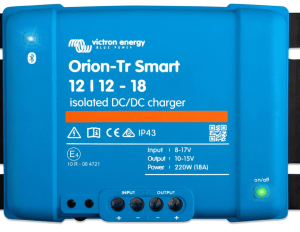 Victron Energy Orion-Tr Smart 12/12V 18A 220W Isolated DC-DC Charger (Bluetooth)
