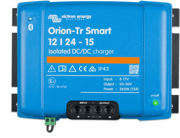 Victron Energy Orion-Tr Smart 12/24V 15A 360W Isolated DC-DC Charger (Bluetooth)