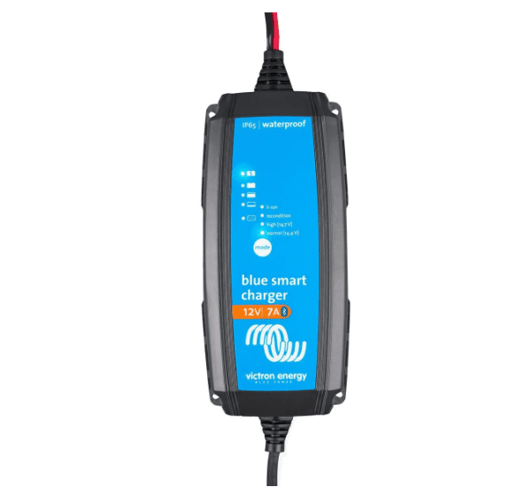 Victron Energy Blue Smart IP65 12V 7A Battery Charger – 230V, Bluetooth (UK)