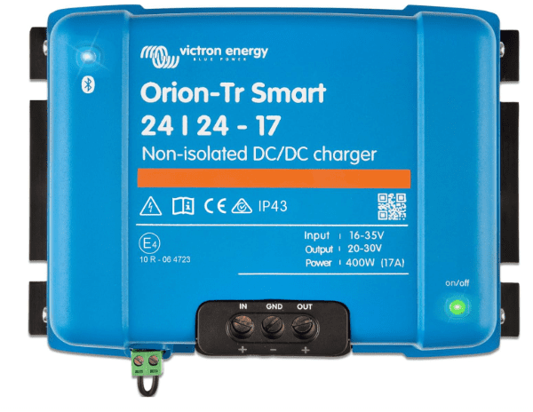 Victron Energy Orion-Tr Smart 24/24-17A 400W DC-DC Charger (Non-Isolated, Bluetooth)