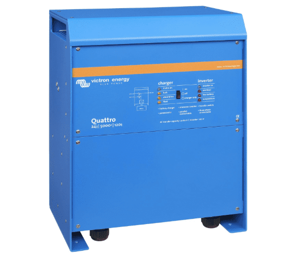 Victron Energy Quattro 5000VA 24V 230V Pure Sine Inverter & 120A Charger