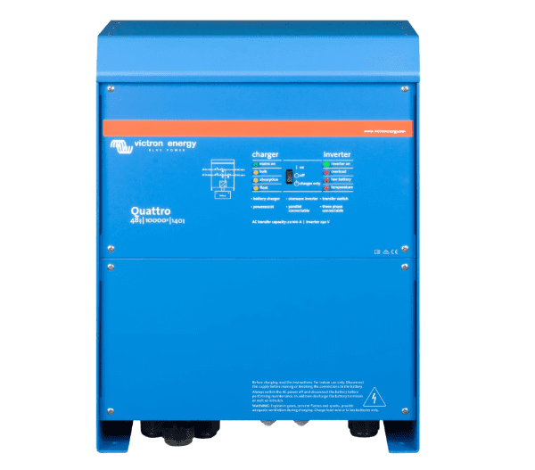 Victron Energy Quattro 10000VA 48V 230V Pure Sine Inverter & 140A Charger