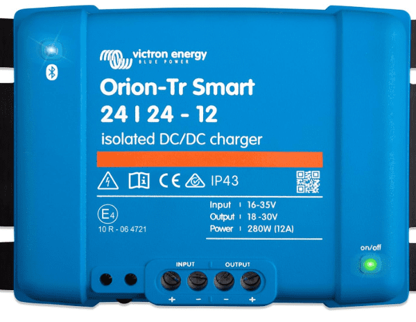 Victron Energy Orion-Tr Smart 24/24V 12A 280W Isolated DC-DC Charger (Bluetooth)
