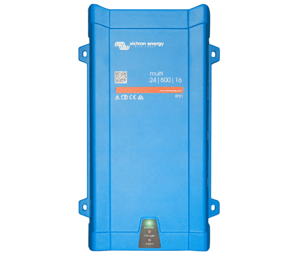 Victron Energy MultiPlus Pure Sine Wave Inverter Charger for 16 amp Battery, 800VA 24-Volt 230V