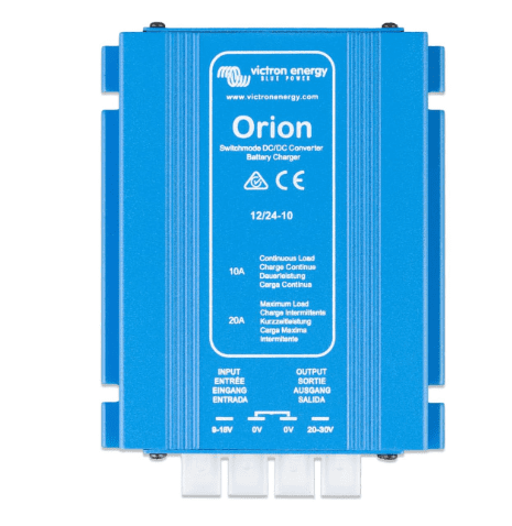 Victron Energy Orion IP20 12/24-Volt 10 amp DC-DC Converter Non-isolated, High power