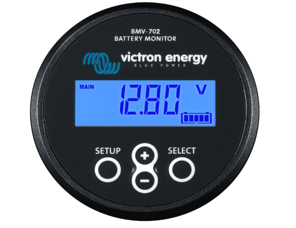 Victron Energy BMV-702 Battery Monitor with Shunt & Display - 6.5-95 VDC - Grey