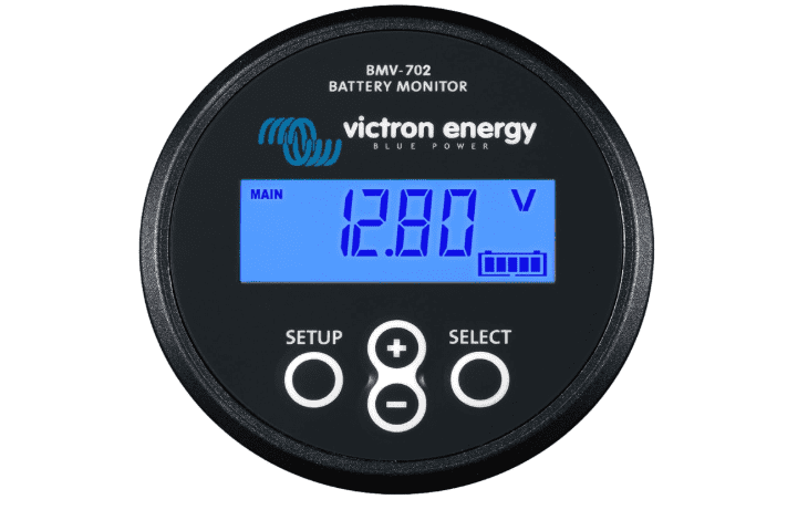 Victron Energy BMV-702 Battery Monitor with Shunt & Display (6.5–95VDC) 1 Victron Energy BMV-702 Battery Monitor with Shunt & Display - 6.5-95 VDC - Grey