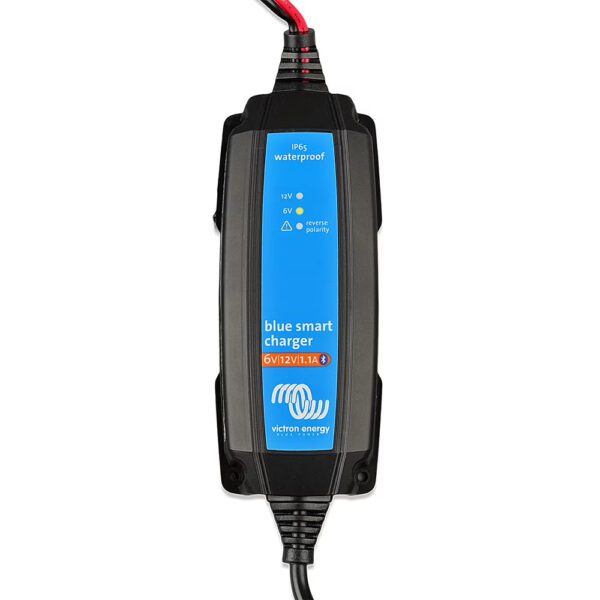 Victron Energy Blue Smart IP65 6V/12V 1.1A Car & Motorcycle Battery Charger – Trickle & Desulfator