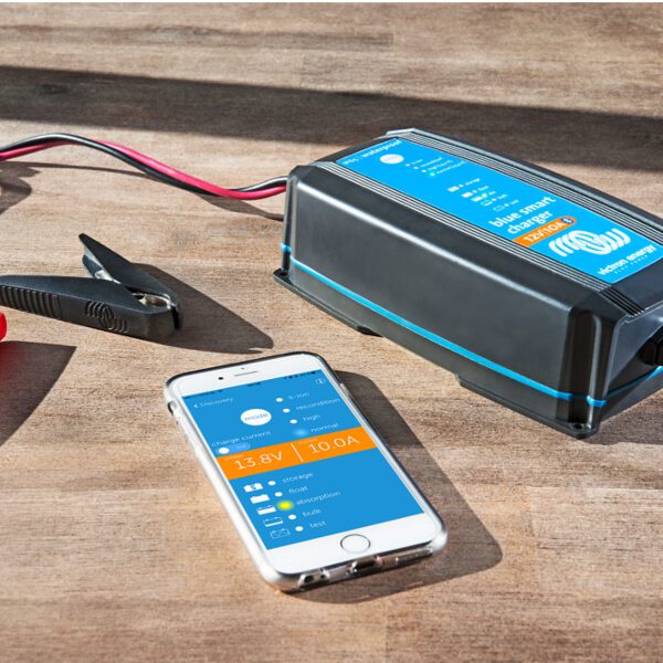 Victron Energy Blue Smart IP65 12V 15A Car & Motorcycle Battery Charger – Trickle & Desulfator (UK)