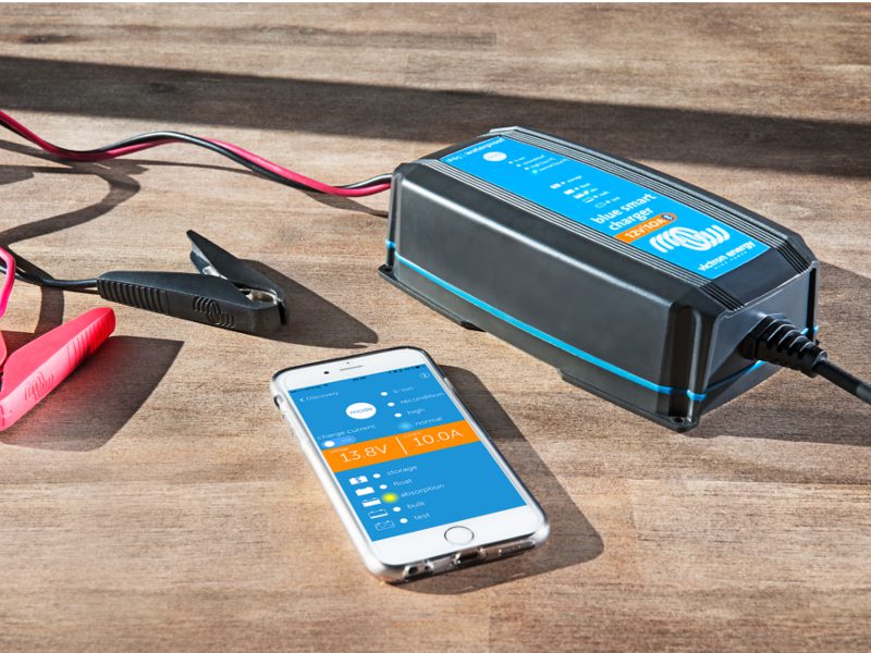 Victron Energy Blue Smart IP65 12V 15A Car & Motorcycle Battery Charger – Trickle & Desulfator (UK) 1 Victron Energy Blue Smart IP65 12V 15A Car & Motorcycle Battery Charger – Trickle & Desulfator (UK)