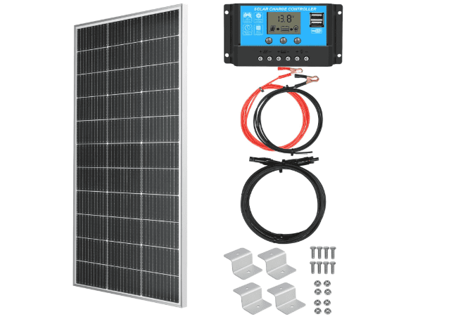 XINPUGUANG 150W Monocrystalline Solar Panel Kit with 10A Charge Controller for 12V Battery – Boat, Car & Caravan 1 XINPUGUANG 150W Monocrystalline Solar Panel Kit with 10A Charge Controller for 12V Battery – Boat, Car & Caravan