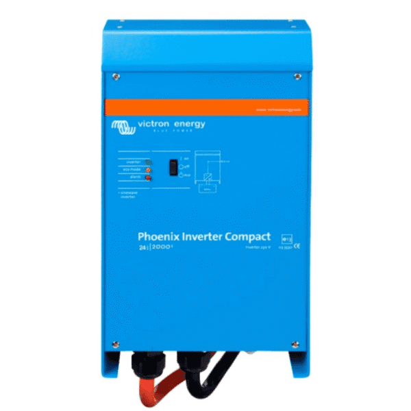 Victron Energy 2000VA 24V Pure Sine Wave Inverter – Compact (230V AC)