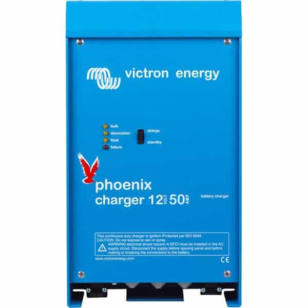 Victron Phoenix 12V 50A Microprocessor Battery Charger – Car, RV & Marine