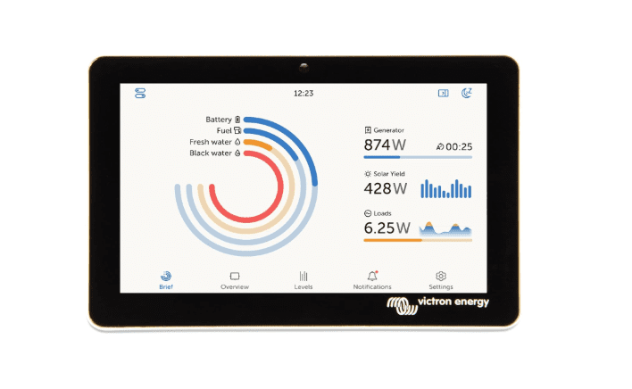 Victron Energy GX Touch 50 5-Inch Waterproof Display for Cerbo GX (HDMI Included) 1 Victron Energy GX Touch 50 5-Inch Waterproof Display for Cerbo GX (HDMI Included)