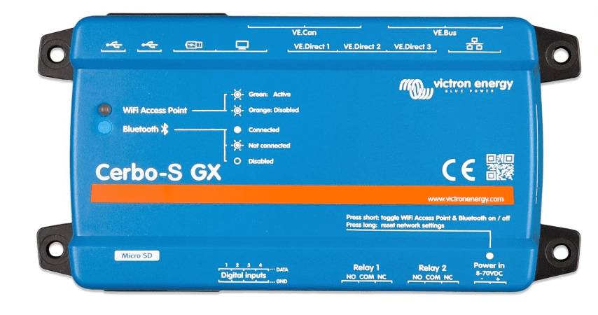 Victron Energy Cerbo-S GX System Monitoring & Control with Ethernet Support 1 Victron Energy Cerbo-S GX System Monitoring & Control with Ethernet Support