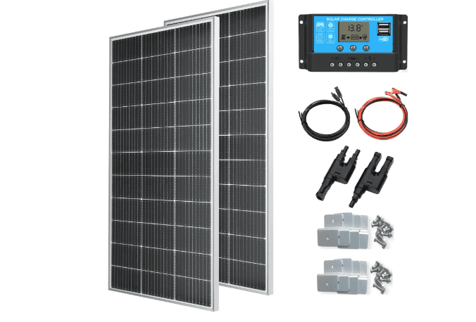 XINPUGUANG 300W Off-Grid Solar Panel Kit (2x150W) with 30A Charge Controller – 12V Battery System for RV, Boat & Camper 1 XINPUGUANG 300W Off-Grid Solar Panel Kit (2x150W) with 30A Charge Controller – 12V Battery System for RV, Boat & Camper