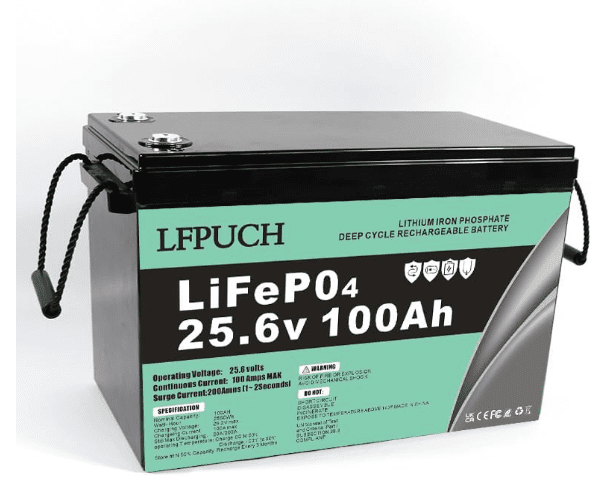 24V 100Ah LiFePO4 Lithium Battery – Solar & Emergency Power