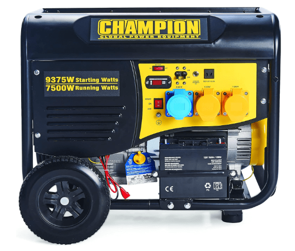 Nissan Car Batteries 11 Champion CPG9000E2 8000W Portable Petrol Generator – 459cc, Electric Start, Remote & Intelligauge
