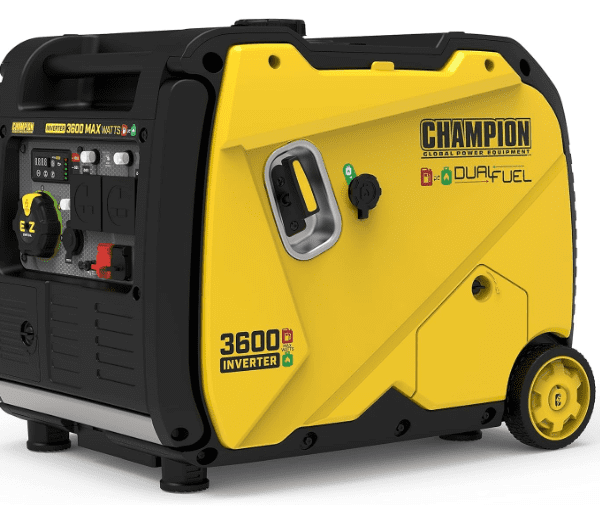 Nissan Car Batteries 12 Champion 3600W Dual Fuel Digital Hybrid Inverter Generator – 224cc, Ultra-Quiet, Fuel-Saving