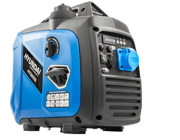 Hyundai 3.3kW Petrol Inverter Generator – 3.0kW Continuous, Pure Sine Wave, Low Noise