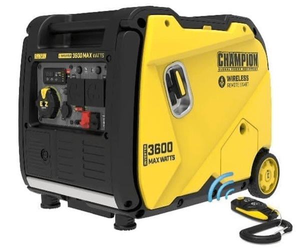 Nissan Car Batteries 13 Champion 3600W Petrol Digital Hybrid Inverter Generator – 224cc, Ultra-Quiet, Fuel-Saving