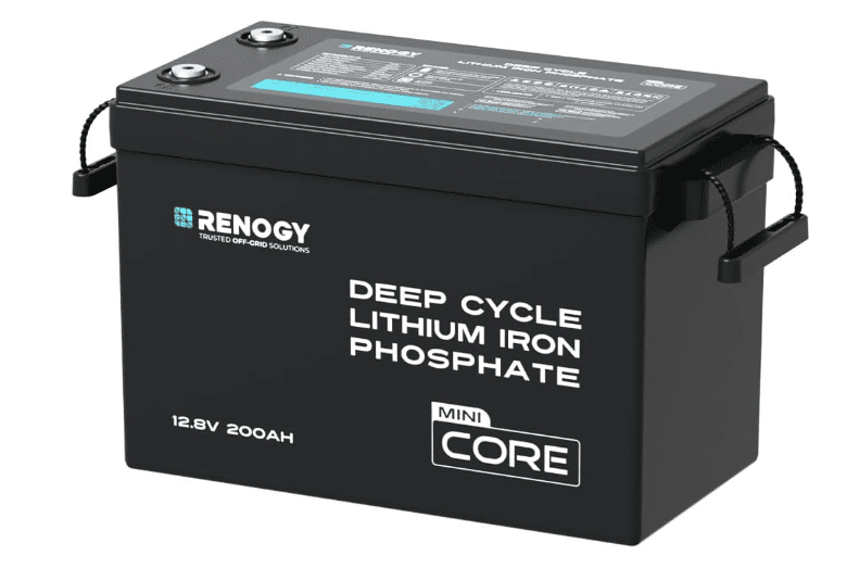 Renogy 12V 200Ah LiFePO4 Battery – Mini Size, IP65 & BMS Protected, 5000+ Cycles for Caravan, Boat & Off-Grid 1 Renogy 12V 200Ah LiFePO4 Battery – Mini Size, IP65 & BMS Protected, 5000+ Cycles for Caravan, Boat & Off-Grid